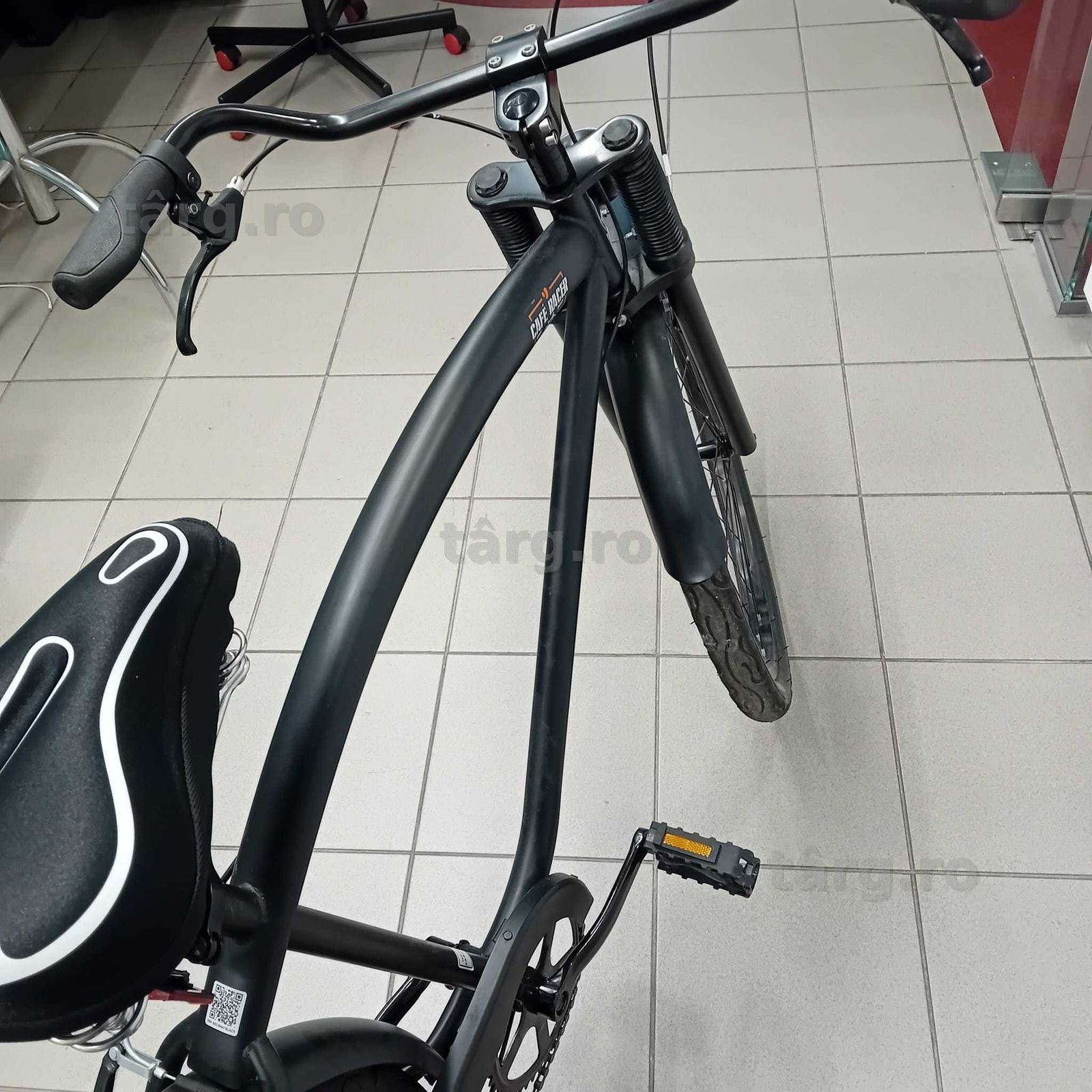 Bicicleta Cafe Racer Uni Euro (ag49 Esplanada b.9124) 2 ani garantie 5
