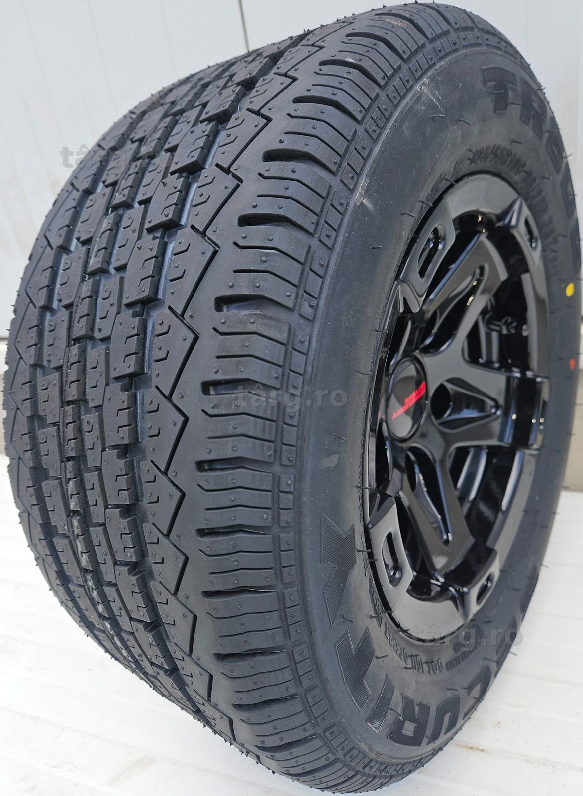 Roata completa 195/55 R10C, Anvelopa Security, Janta aliaj 6Jx10 ET-4 2