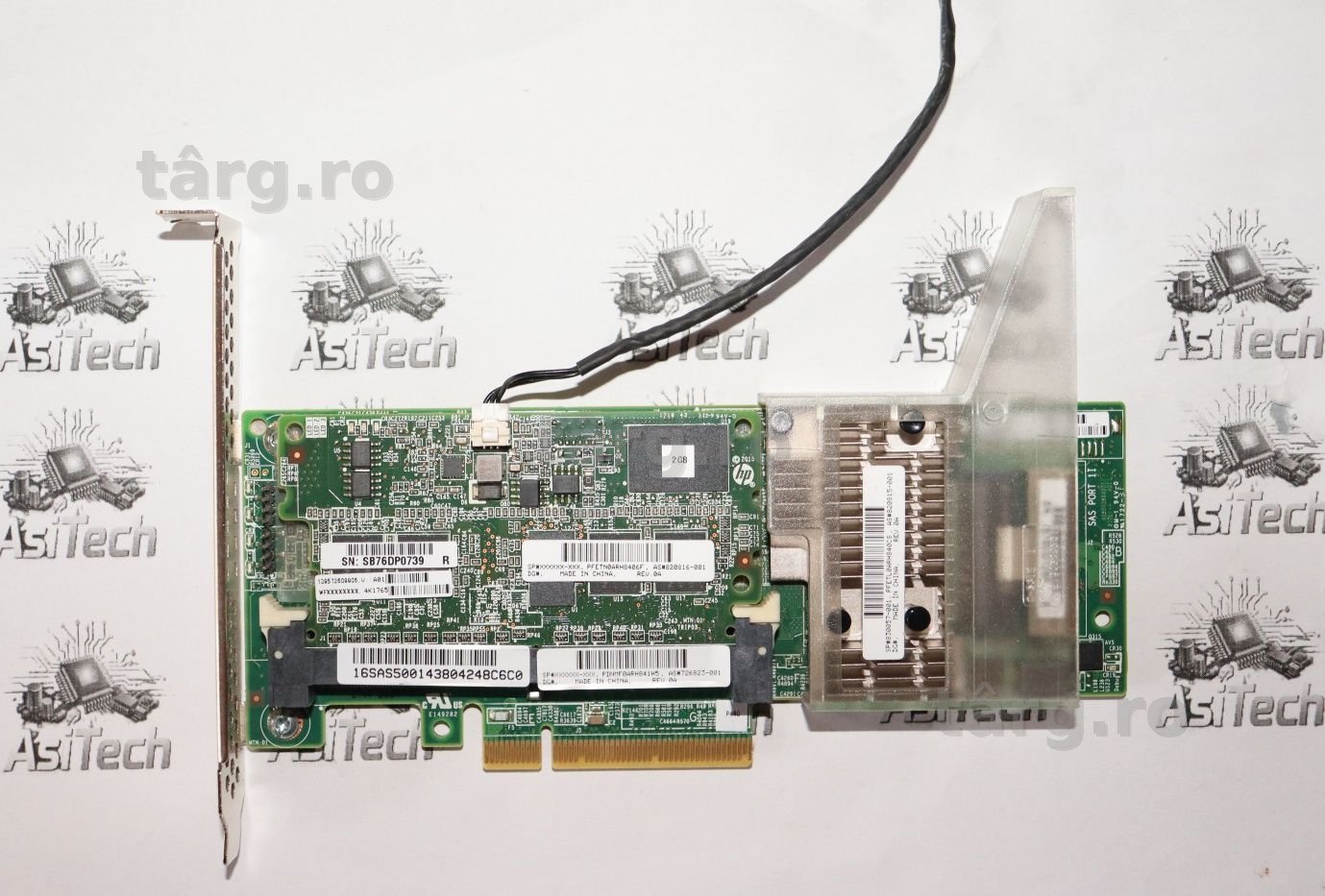 Controller Raid SAS / Sata HPE Smart Array P440 2Gb FBWC Pcie 3.0 Single Port[8 lanes] 12Gbps PN 8 3 0 0 5 7 - 0 0 1 - Pt Gen 9