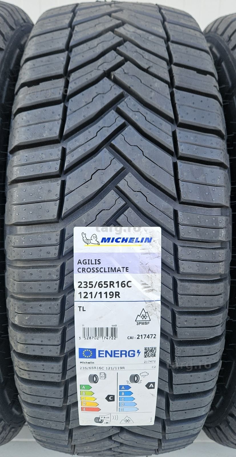 235/65 R16C, 121R, MICHELIN CrossClimate, Anvelope all season M+S 2