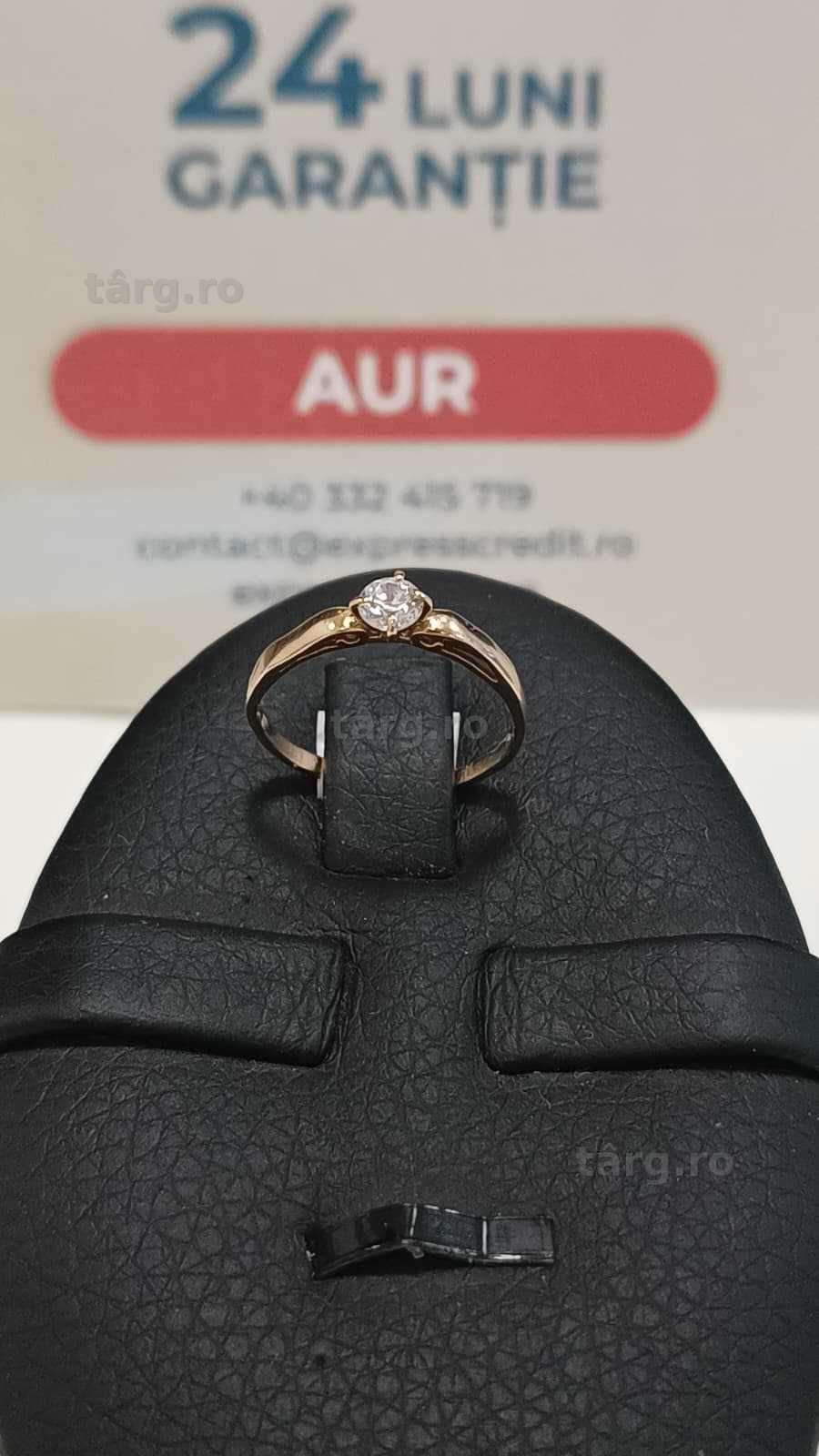 Inel aur 14K 1.21gr [AG24 Harlau B.46345.1] - Garantie 2 ani!