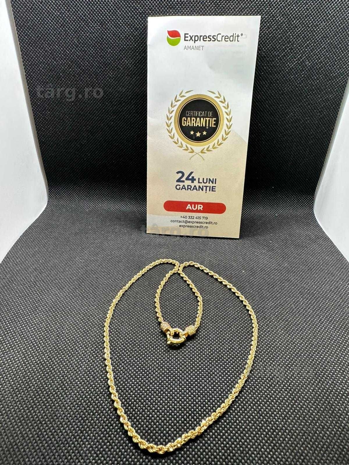 Lant aur 14k 5.20g (Ag29 Siraj B.34583.1) Garantie 2 ani!