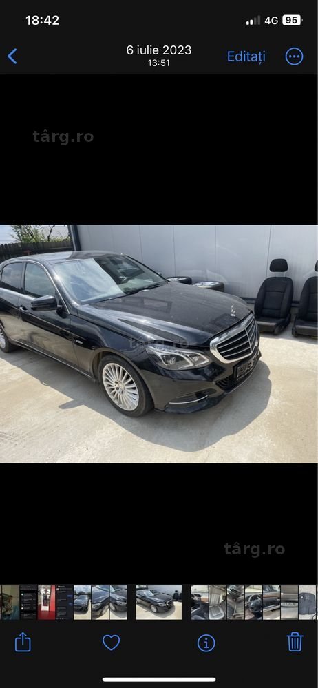 Oglinda stanga / dreapta Mercedes w212 e class facelift