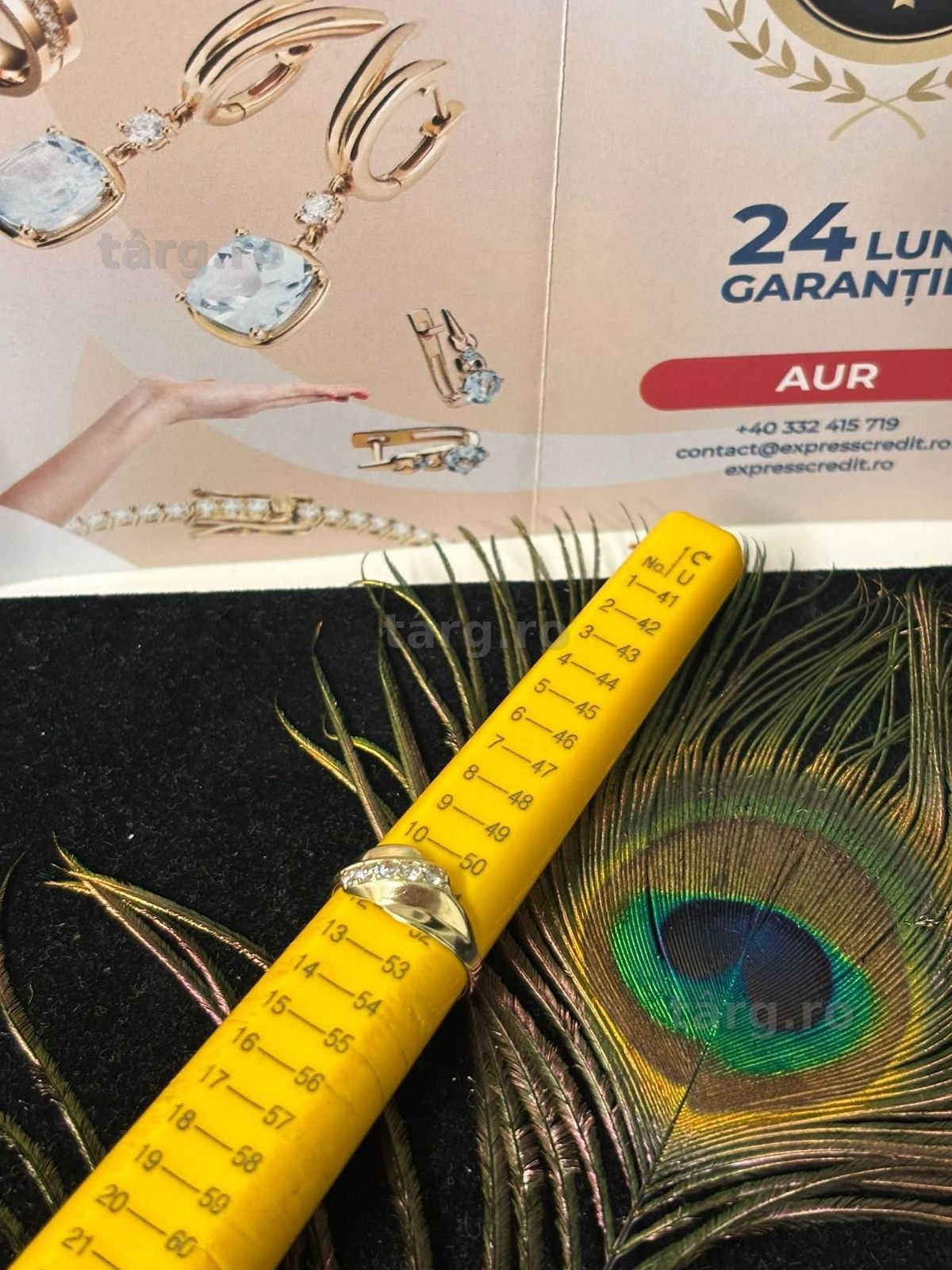 Inel Aur 14k 1.58g (B.60402 Tatarasi) Garantie 2 ani-690 lei 3
