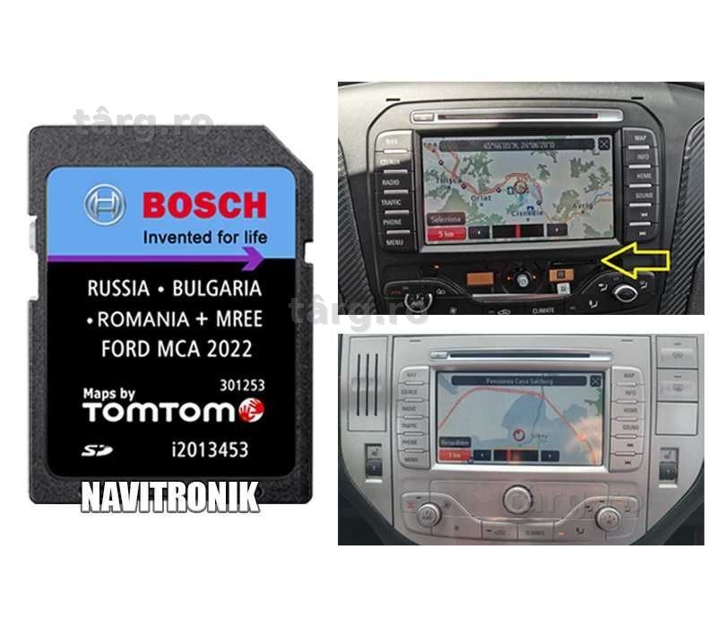 SD Card Hărți Navigație Ford MCA Mondeo Kuga S-Max Galaxy
