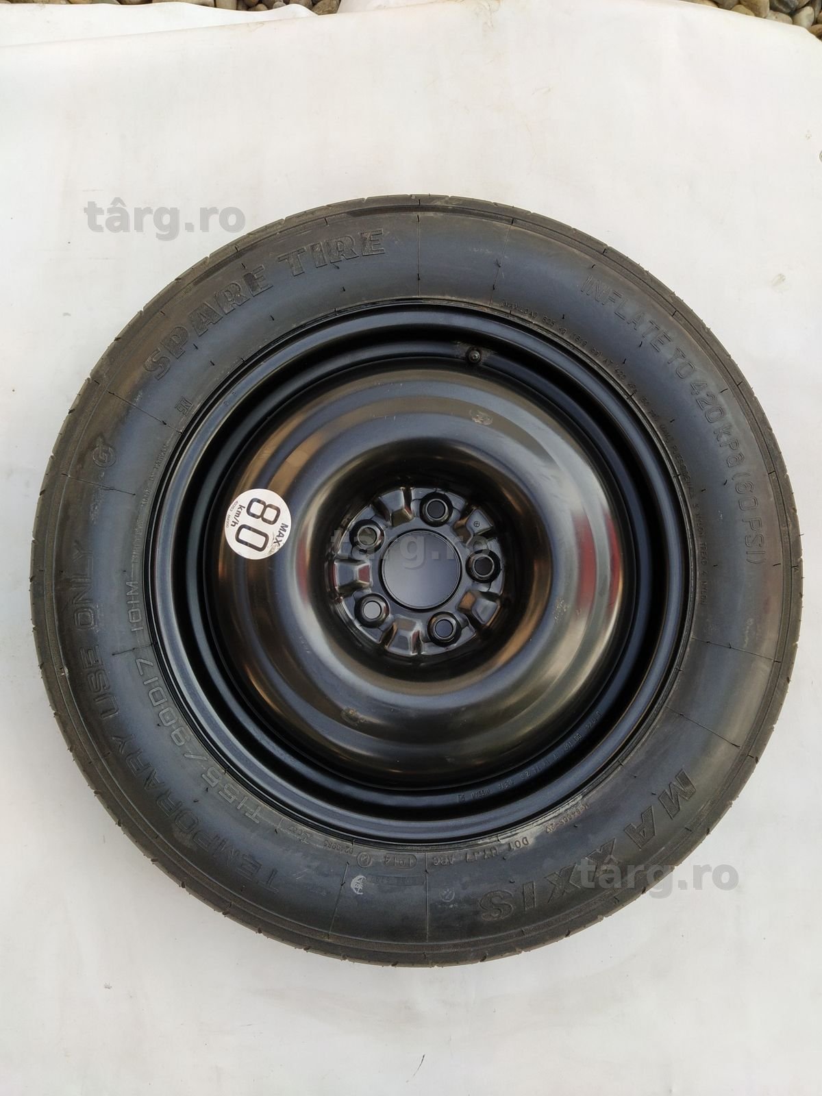 Roata rezerva slim Nissan X TRAIL Qashqai 155/90/17 Mazda kia 5x114