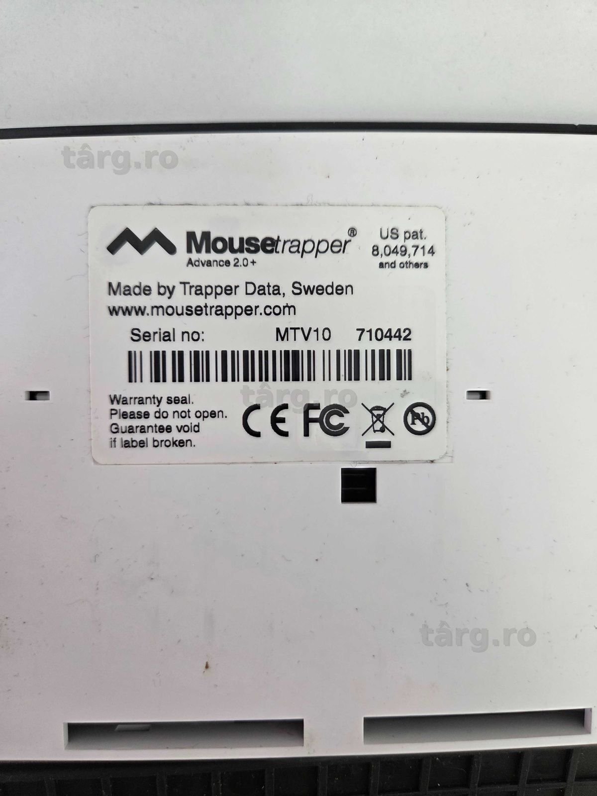 Mouse Trapper Advance 2+ (ECA27 b.49553)-Garantie 2 ani! 4