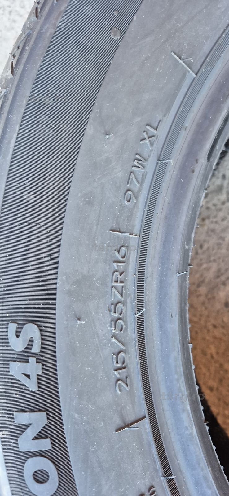 4 anvelope M+S noi Tercelo 215/55/16,dot 2025.Pretul este pe bucata. 6