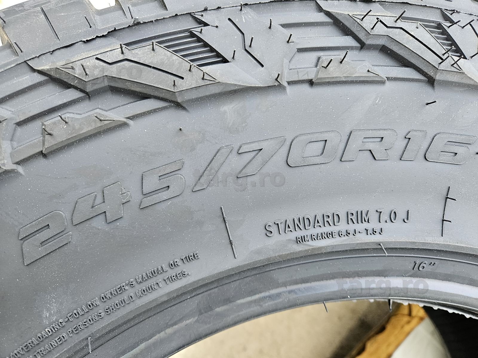 245/70 R16, 118Q, FORTUNE Maspire M/T, anvelope Off-Road M+S 5