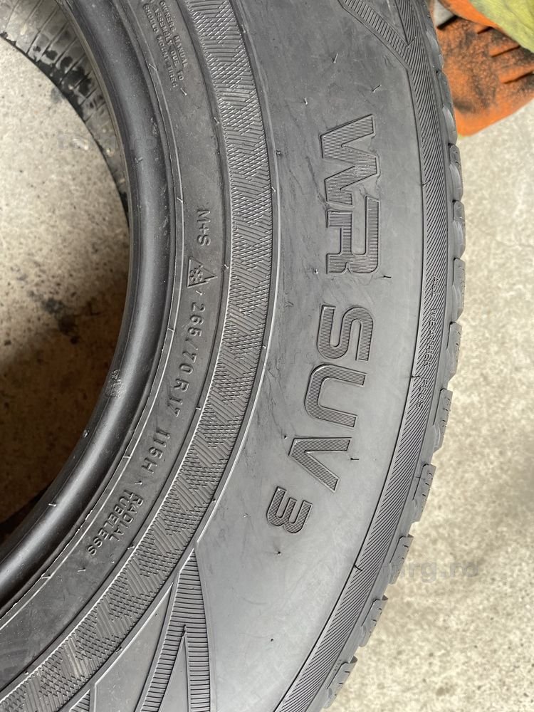 2 anvelope de iarna 265/70/17 Nokian ca noi 5