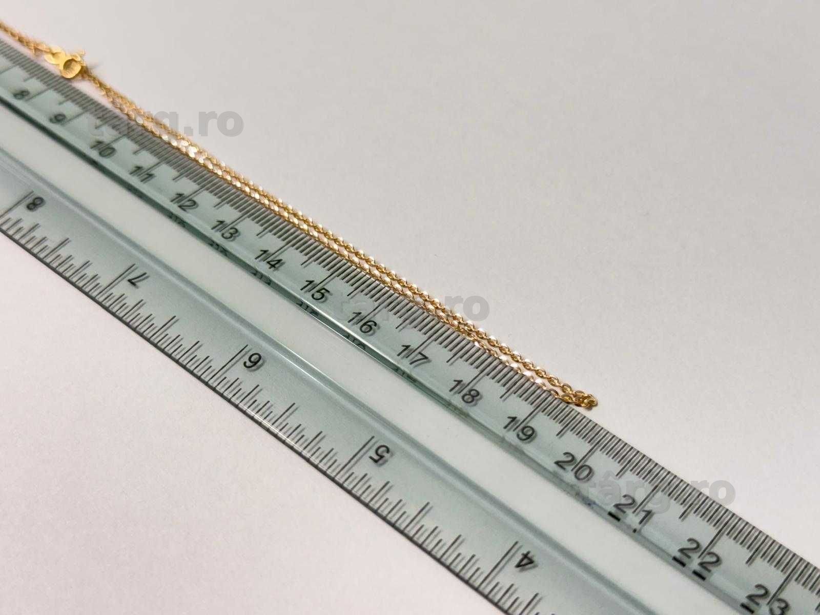 Lant aur 14K 2.11g (B.61657.2 Tatarasi) Garantie 2 ani 3