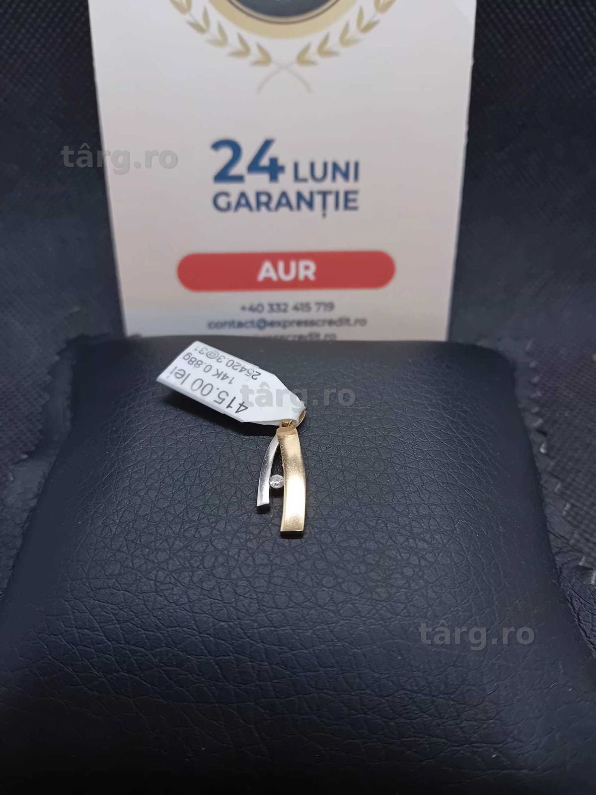 Medalion aur 14k 0.88g (B.25420.3 AG31 Barboi) Garantie 2 ani!