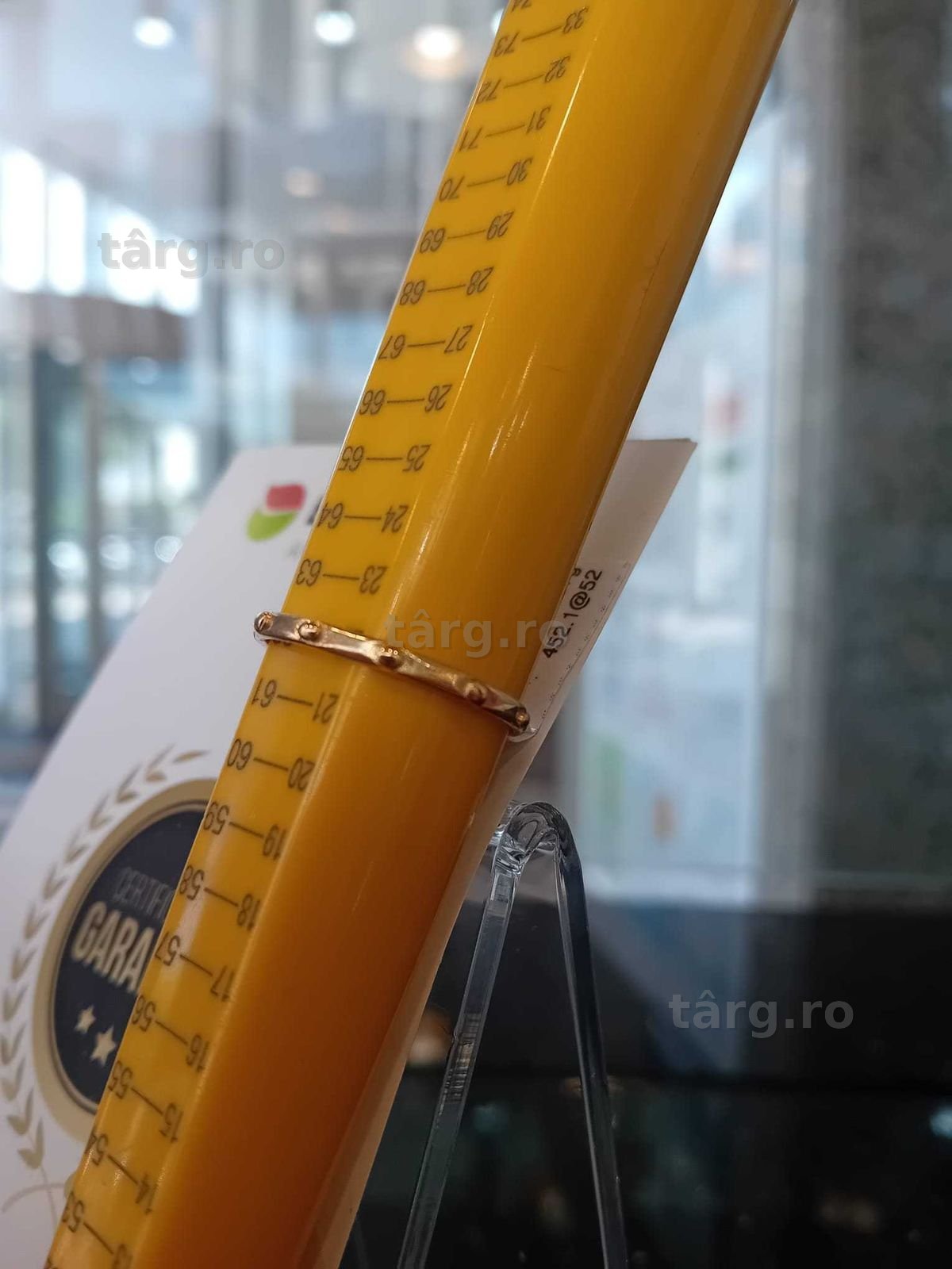 Inel aur 18k 1.67g 22/62 (Iulius Mall)(B-452.1) Garantie 2 ani! 2