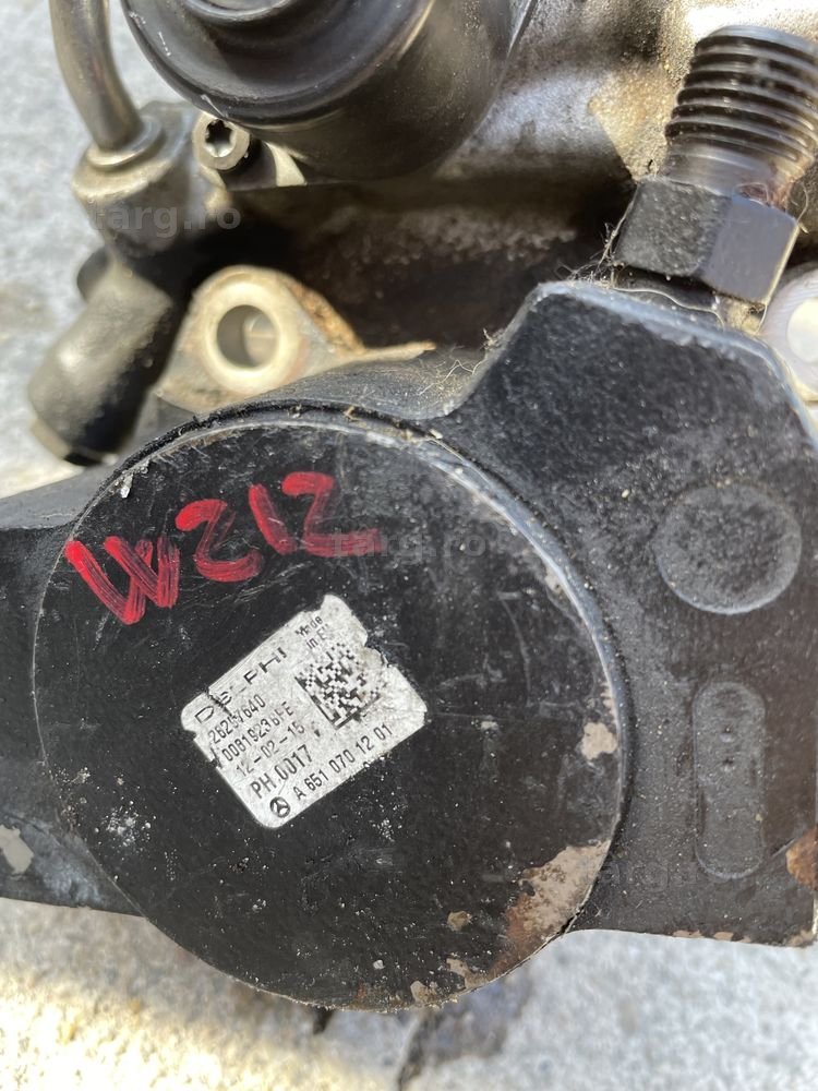 Pompa inalte injectie Mercedes w212 e class 2.2 euro 5 A651 070 12 01