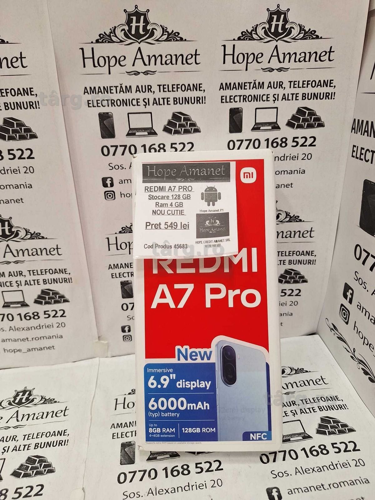Hope Amanet P1/REDMI A7 PRO/COD 45683