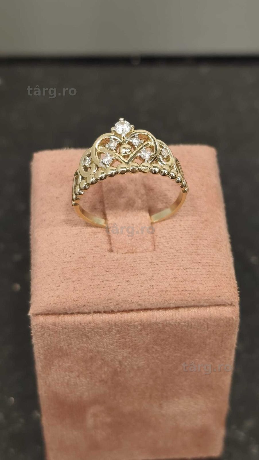 Inel Aur 14K 2.59g (Iulius Mall)(B-538) Garantie 2 ani! 2