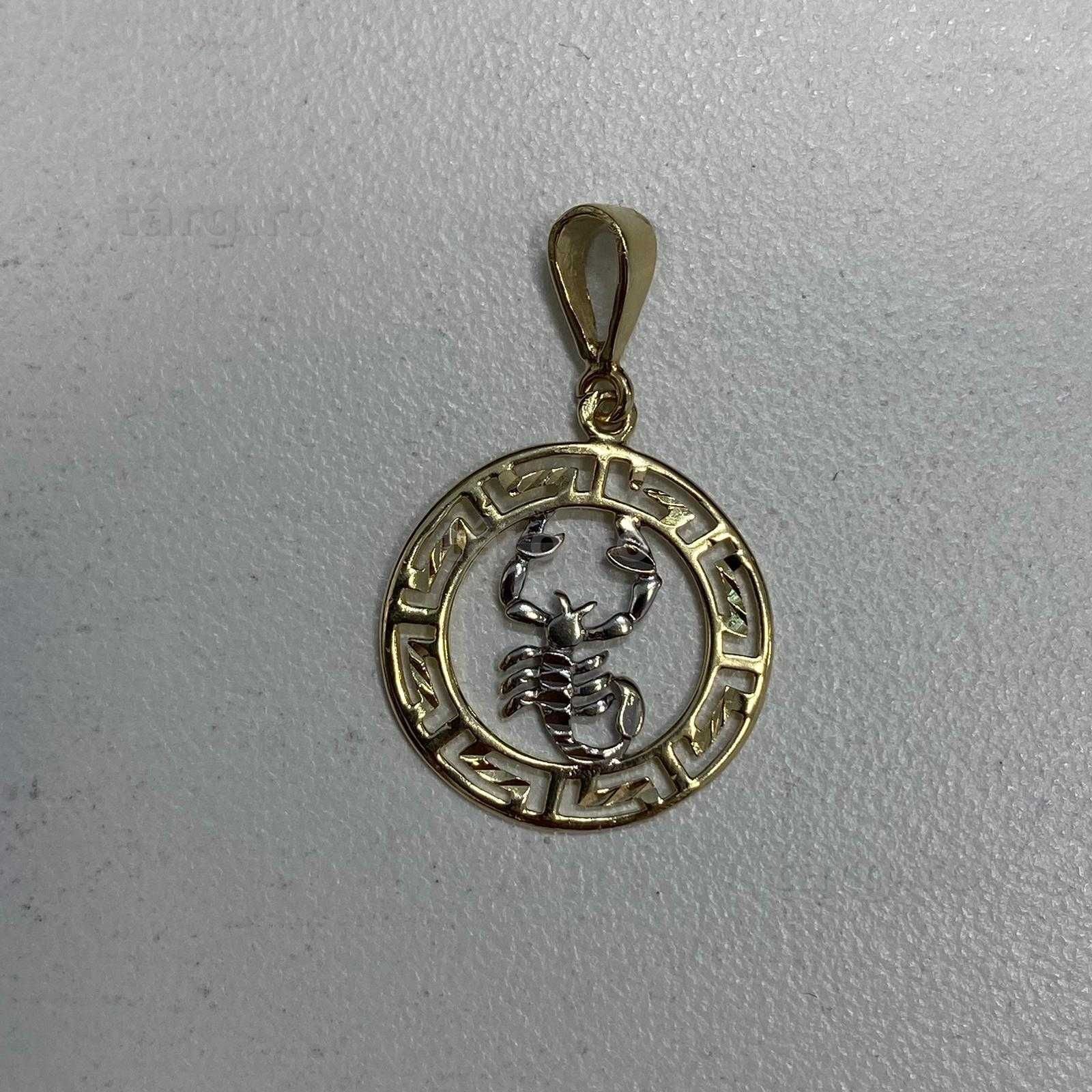 (AG13) Medalion aur 14k 1.74 g (B.55994) Garantie 2 ani!