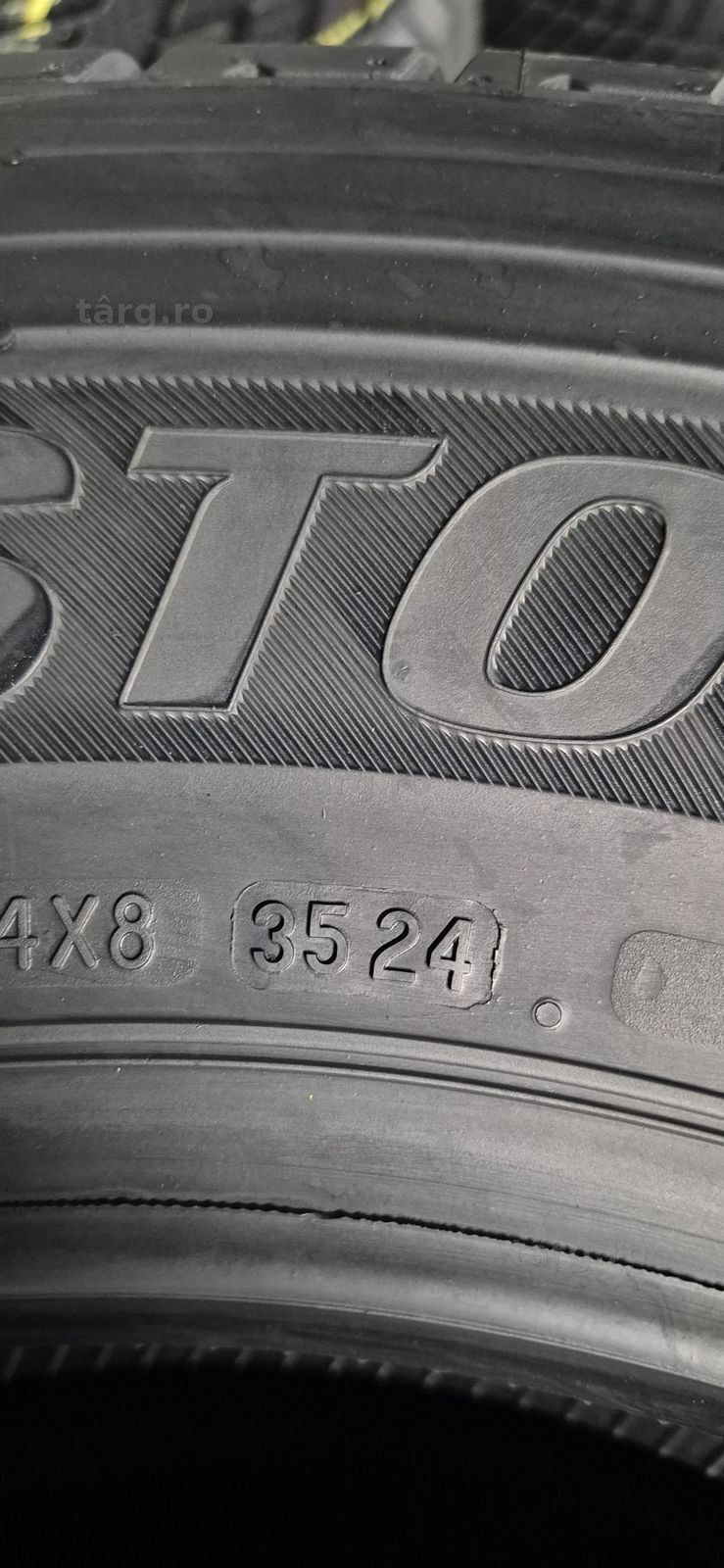 4 anvelope vara noi Bridgestone 205/75/16C,dot 2023-2024.Pretul este pe bucata 8