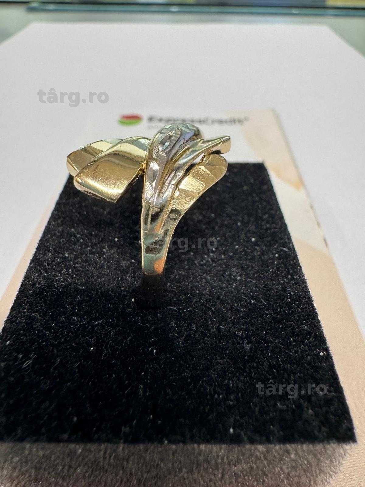 Inel din aur 14k (69786.2/ 10 Pacurari 1) garantie 2 ani! 4