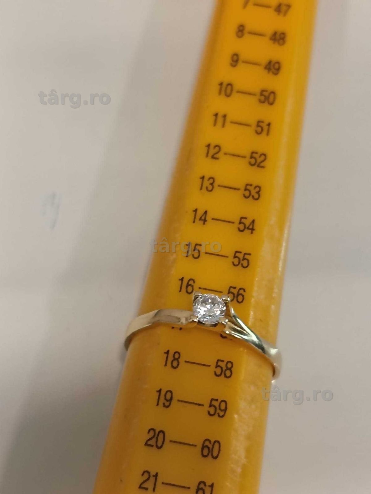 (AG41) Inel aur, 14K B6115.2 - Certificat de garantie! 2