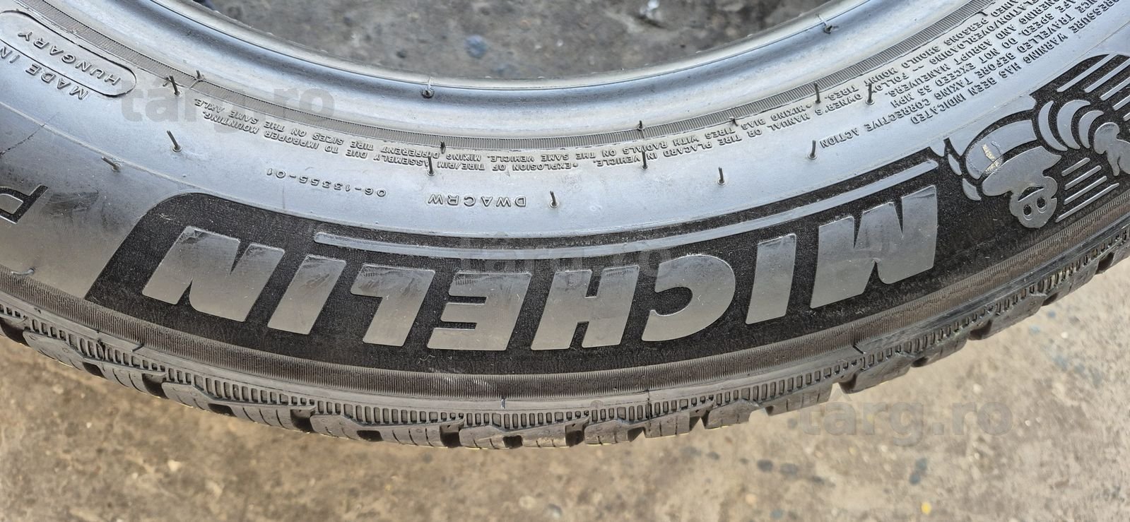 4 anvelope iarna runflat Michelin 265/50/19,dot 2022.Pret pe bucata 4
