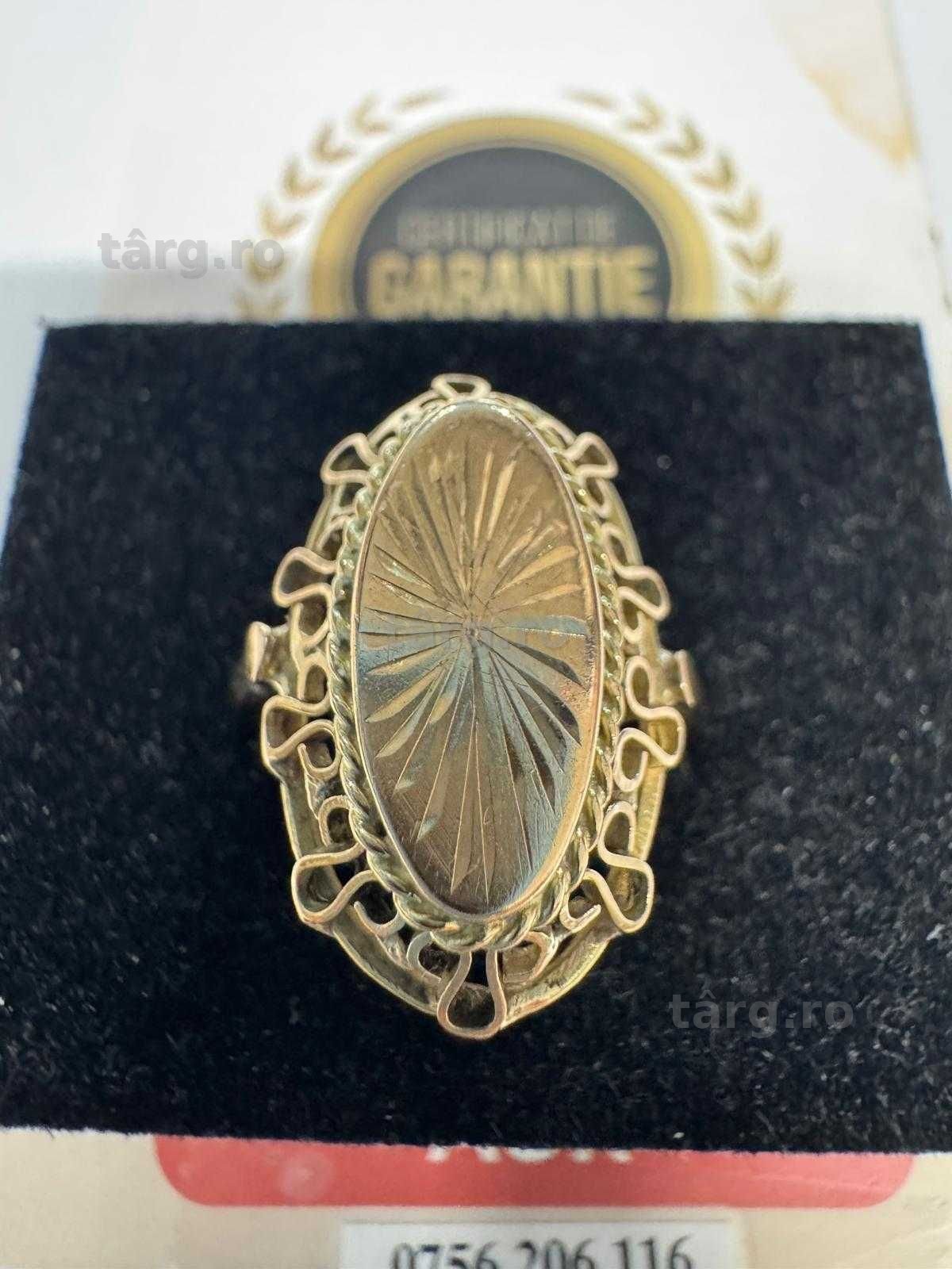 Inel din aur 14k (69783.1/ 10 Pacurari 1) garantie 2 ani! 3