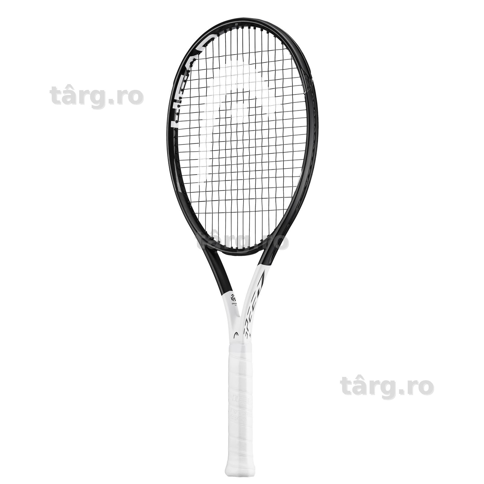 Rachetă Tenis Speed S Alb/Negru Adulţi - Grip - (SecondHand) Decathlon
