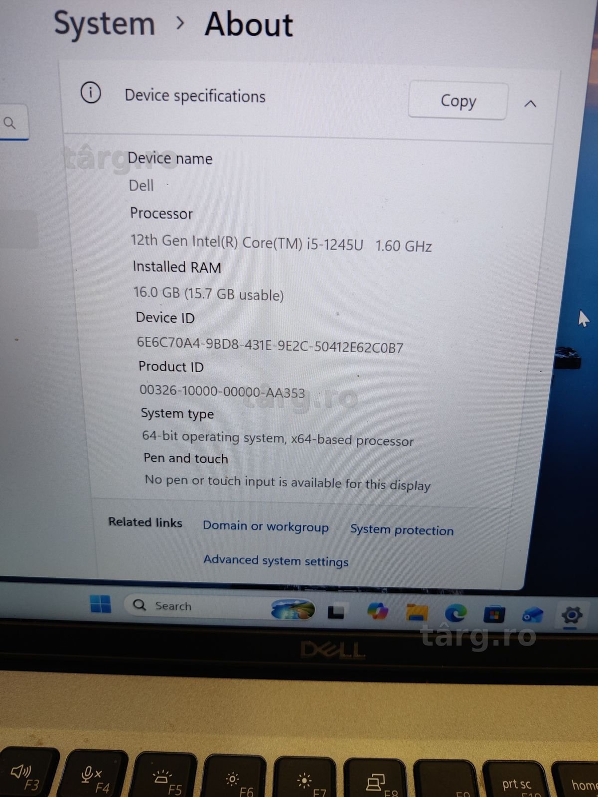 Hope Amanet P8 Dell Latitude 5430 i5-1245U 16GB RAM  Stocare 512 SSD Intel HD Graphics 3