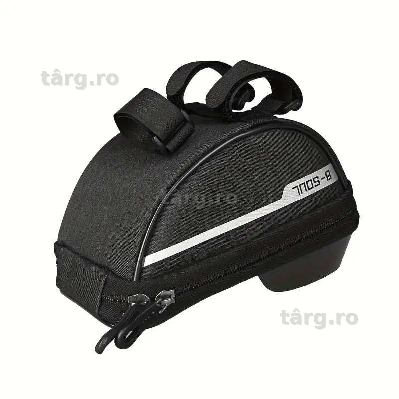 Suport de telefon Bicicleta/Moto/Scuter/Trotineta, montare pe ghidon, rezistent la apa, cu spatiu depozitare 6