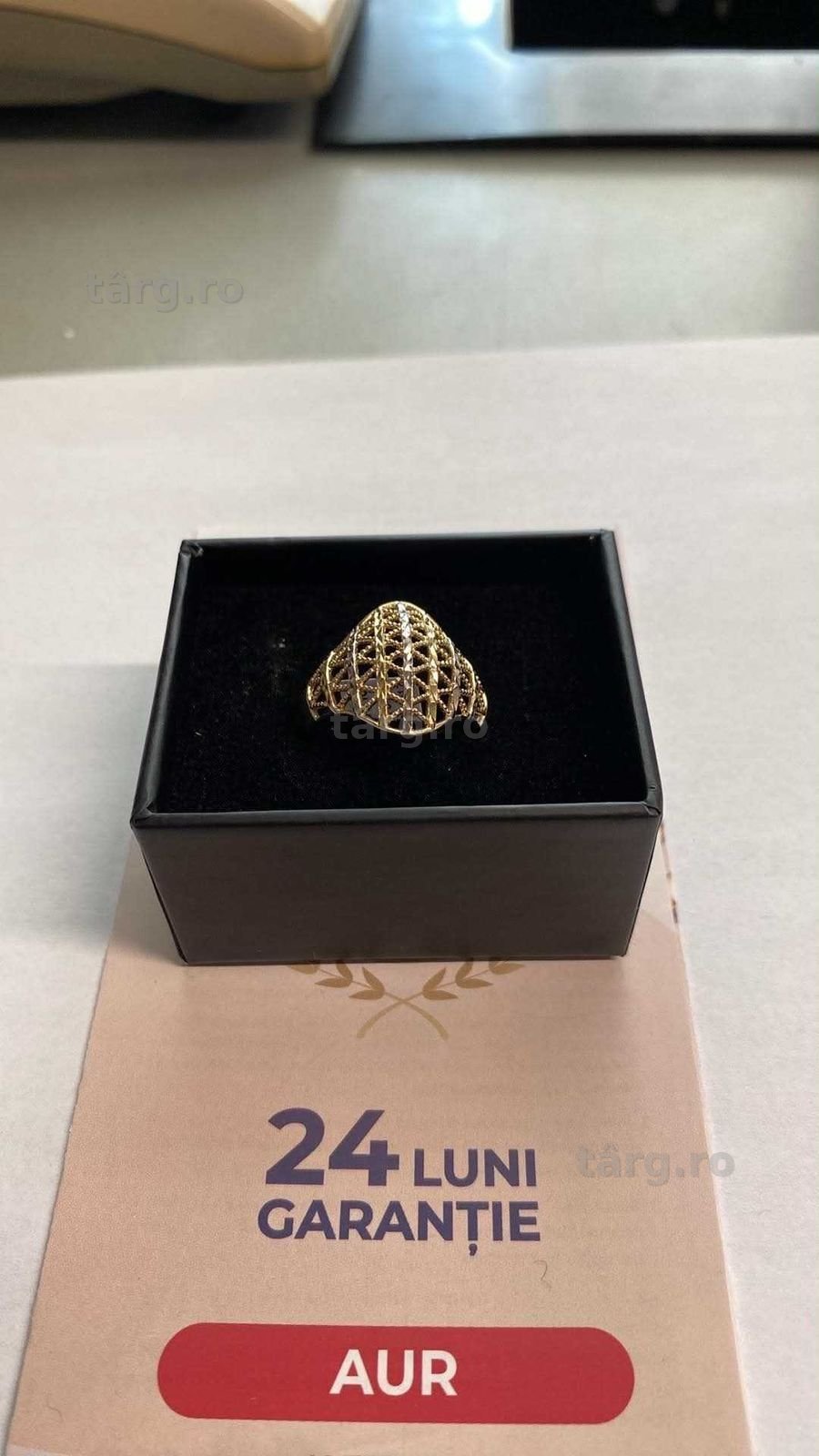 Inel aur 14k ( Tomesti b 33409) Garantie 2 ani !