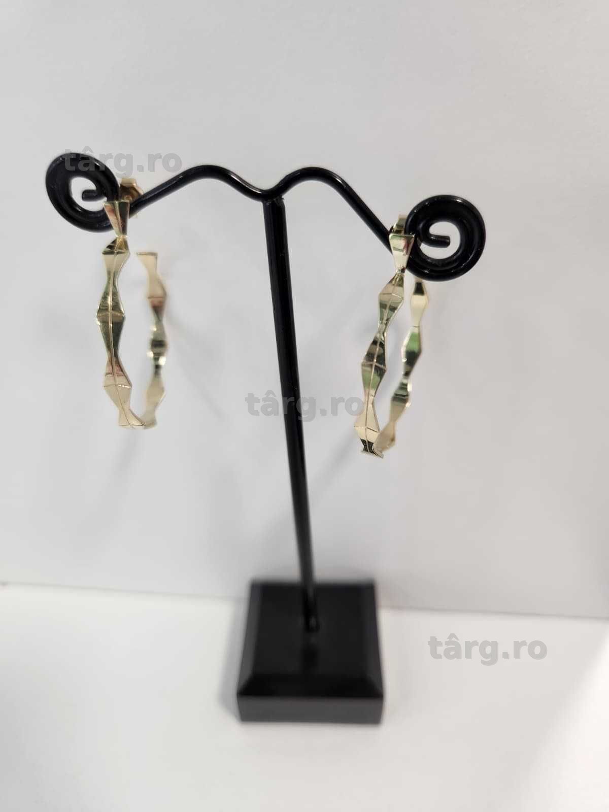 Cercei aur, 14k,  4.23g (b 68159.1 Ag2 Tudor)