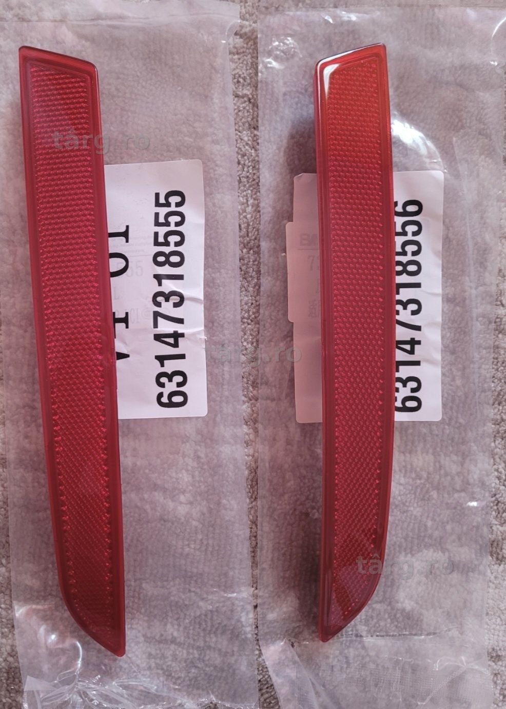 Element reflectorizant catadioptru bara spate compatibil BMW seria 5 F10 F11 Facelift