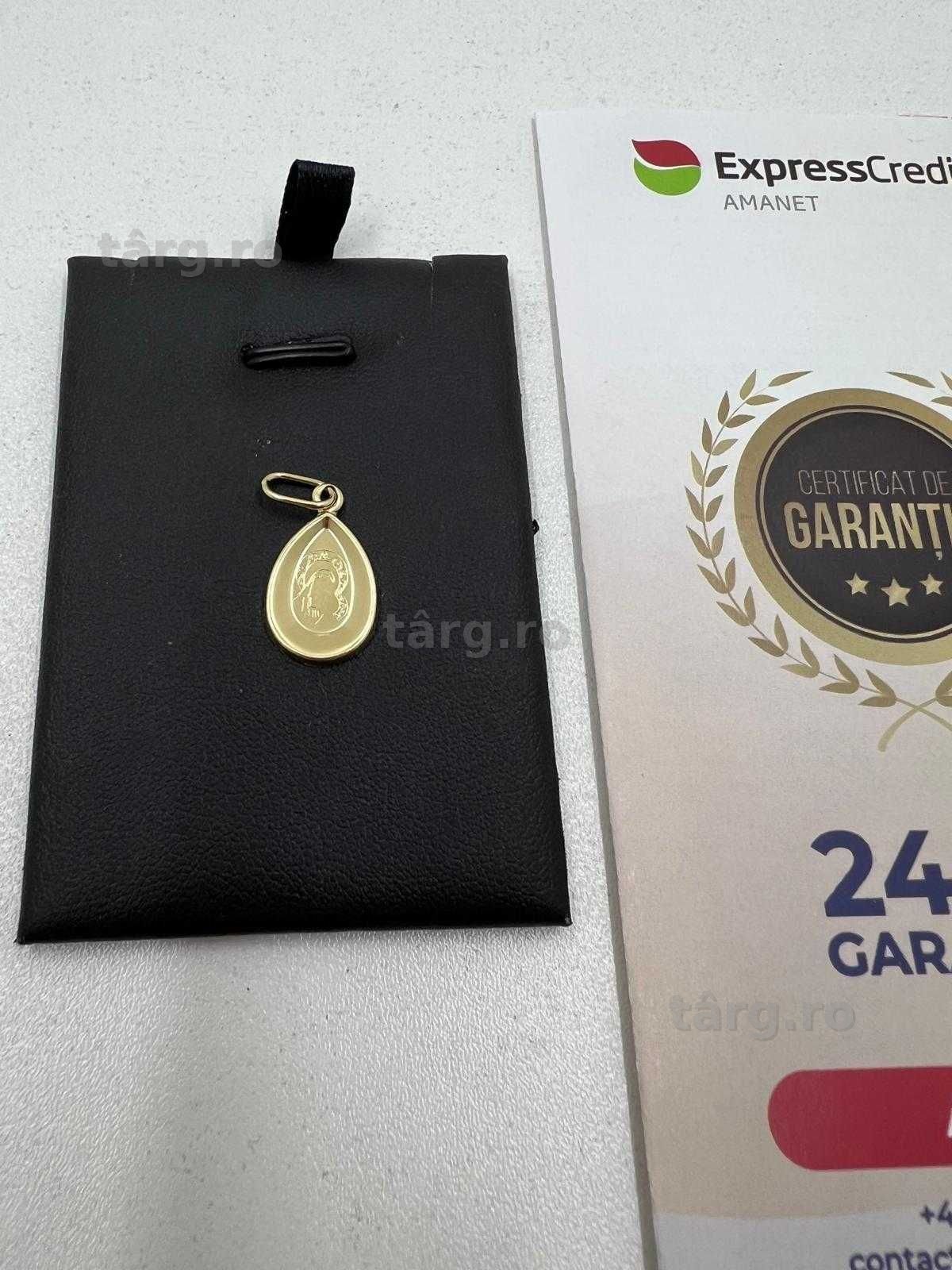 Pandantiv Aur  14K 0.73g (Ag25 Belvedere B.43253.2) Garantie 2 ani! 2