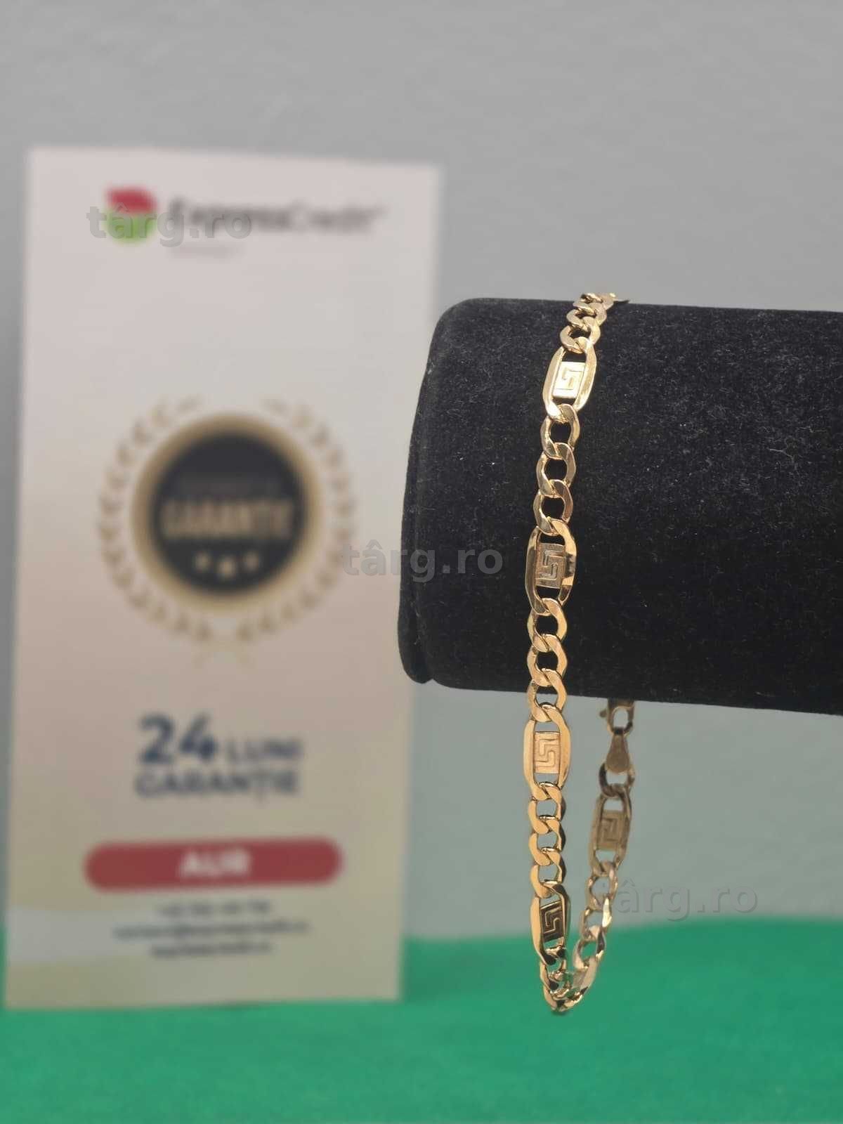 Bratara aur 14K 5.41g [Ag45 Bacau1 B.28634.2.32]