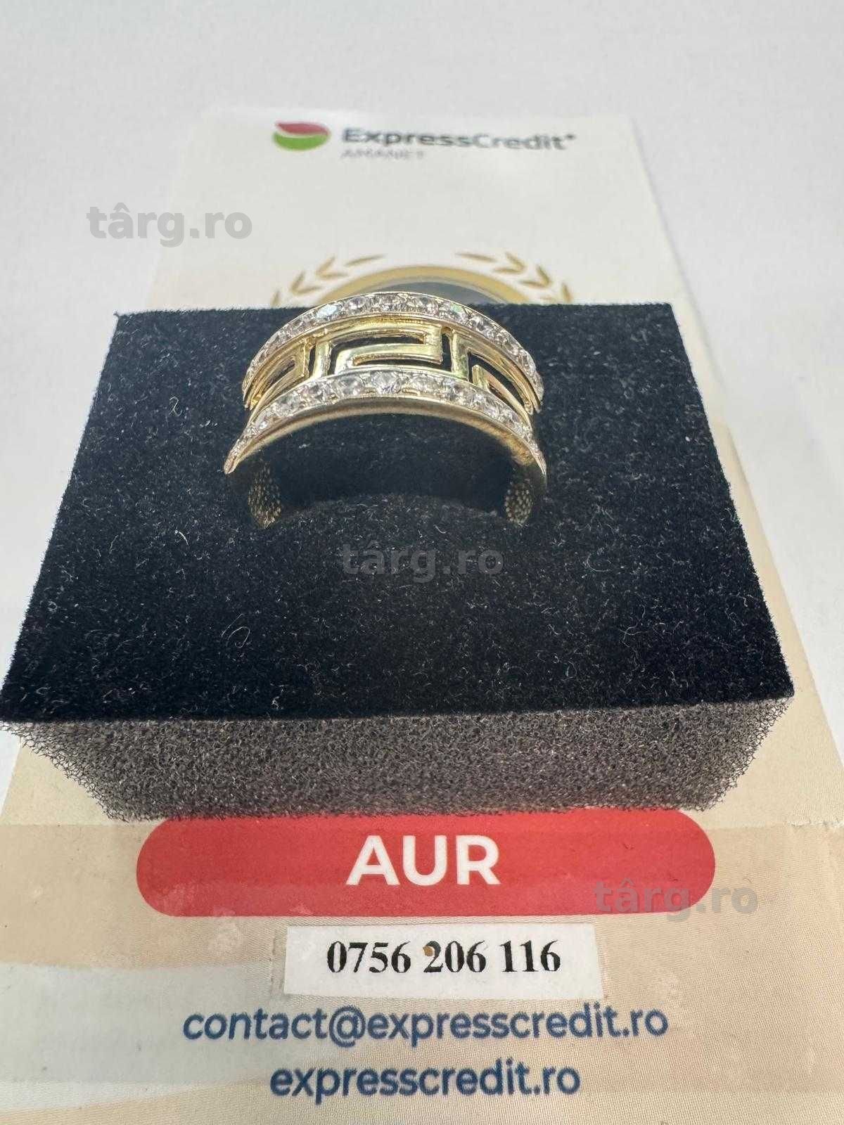Inel din aur 14k (68917.2/ 10 Pacurari 1) Garantie 2 ani!