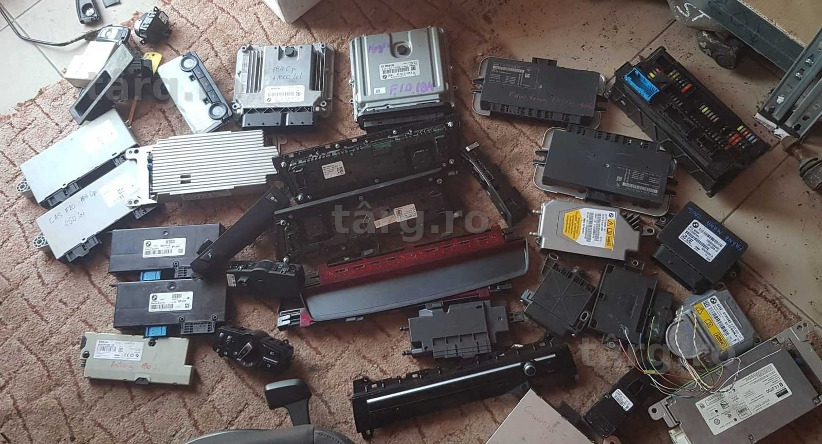 Calculator confort lumini airbag frana ECU BMW E70 E83 E90 E60 F10 F20 F25 F30, Centura siguranta Volan airbag BMW E70 E83 E90 E60 F10 F20 F25 F30