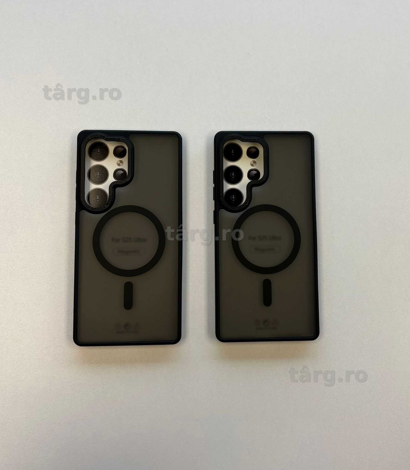 Husa Silicon / MagSafe / Spate fumuriu / Anti Soc / Samsung S25 Ultra