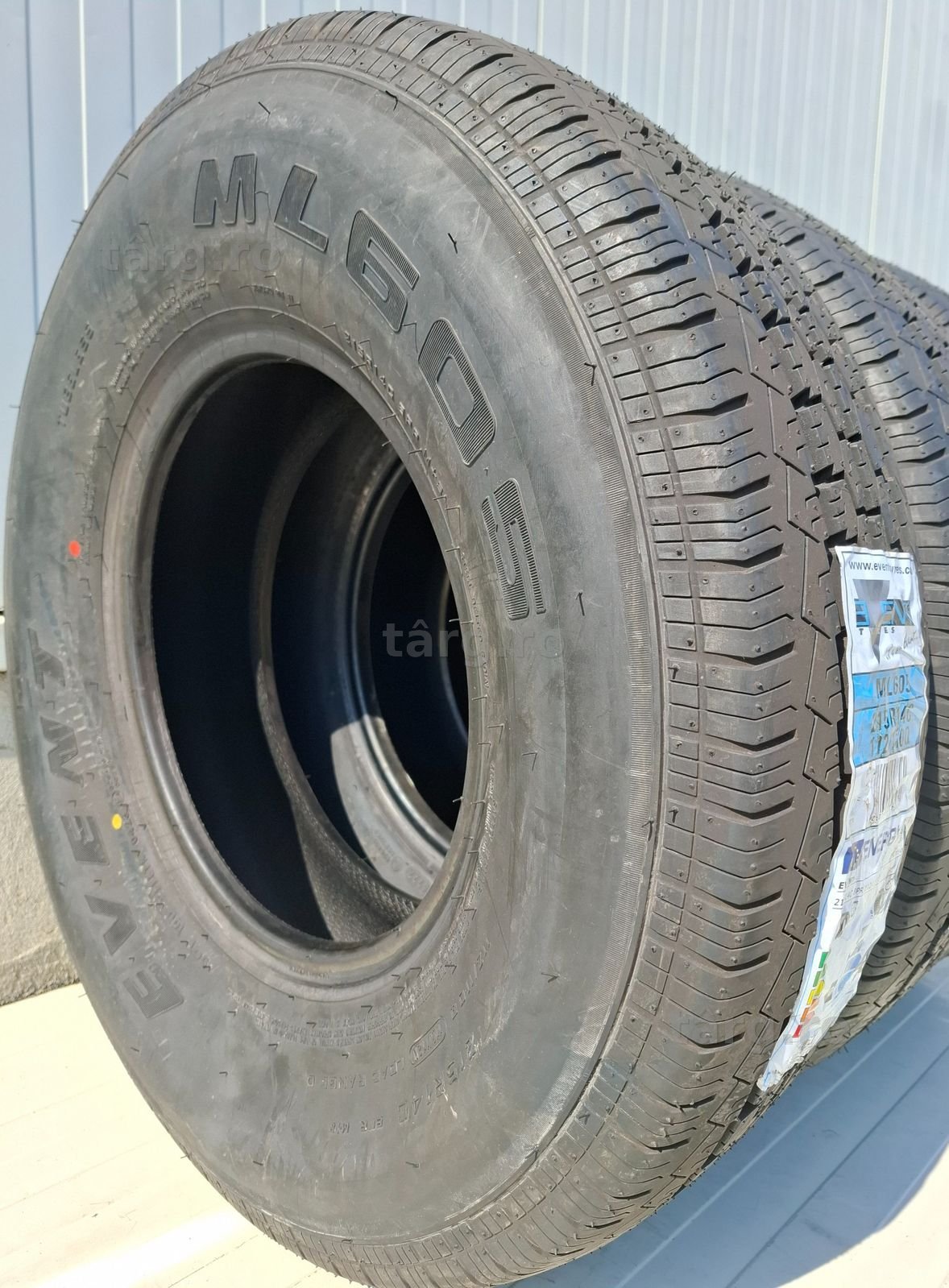 215 R14C, 112Q, EVENT ML605 , Anvelope remorca M+S 3