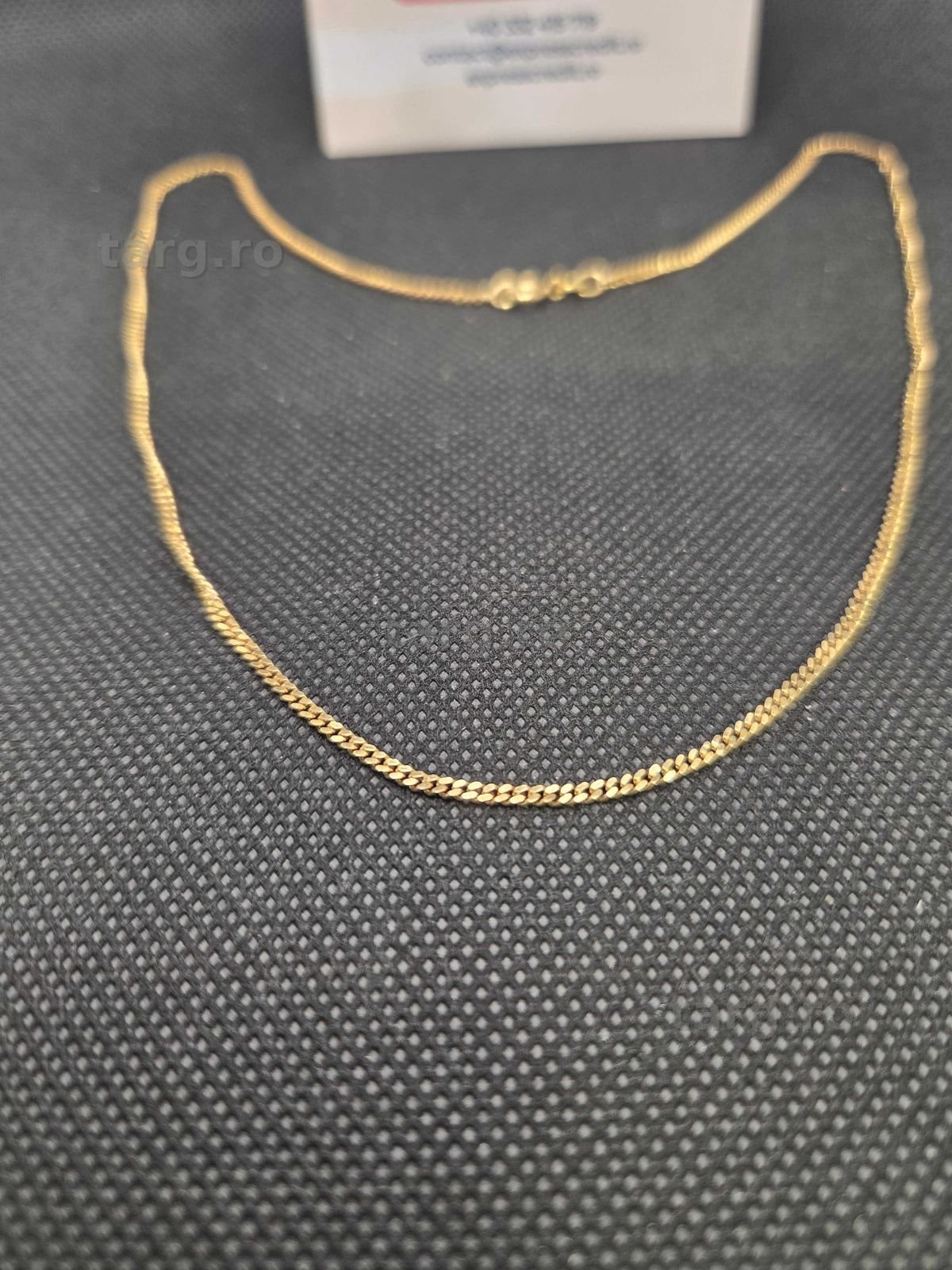 Lant aur 18K 5.79g (49845.1 Ag11 Piata Nicolina) Garantie 2 ani! 2
