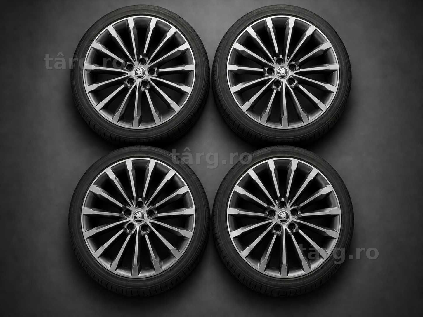 Jante originale Skoda Octavia Superb 3V RS Phoenix 19” + anvelope Bridgestone