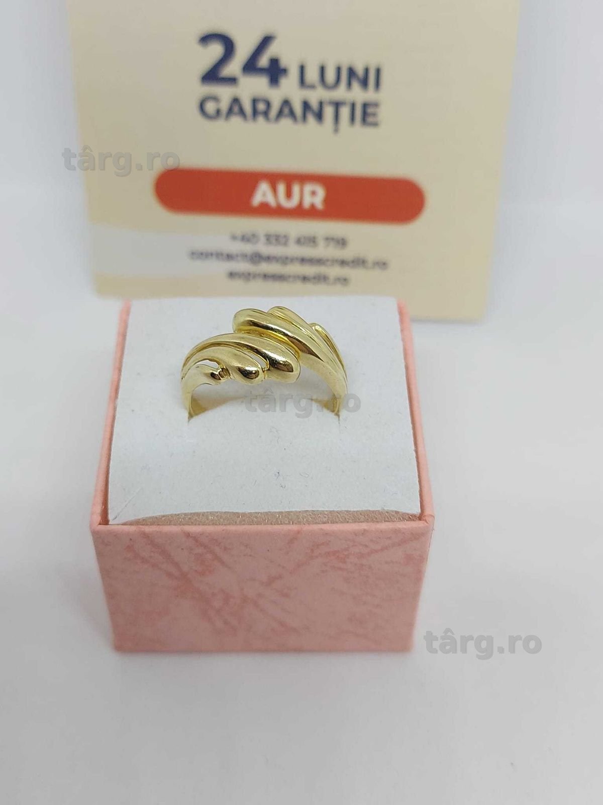 Inel aur 14k 2.7gr [35321.1/30 Pacurari 2] Garantie 2 ani! 3