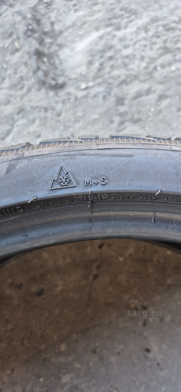2 anvelope iarna Michelin 255/30/20,dot 2021.Pretul este pe bucata 6