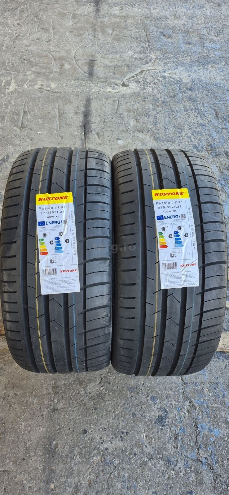 4 anvelope vara noi Kustone 275/35/21,dot 2025.Pretul este pe bucata.