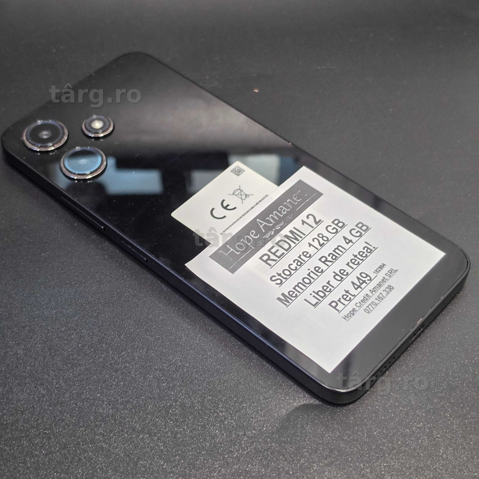 HOPE AMANET P8  Redmi 12 128 gb 4  gb ram 3