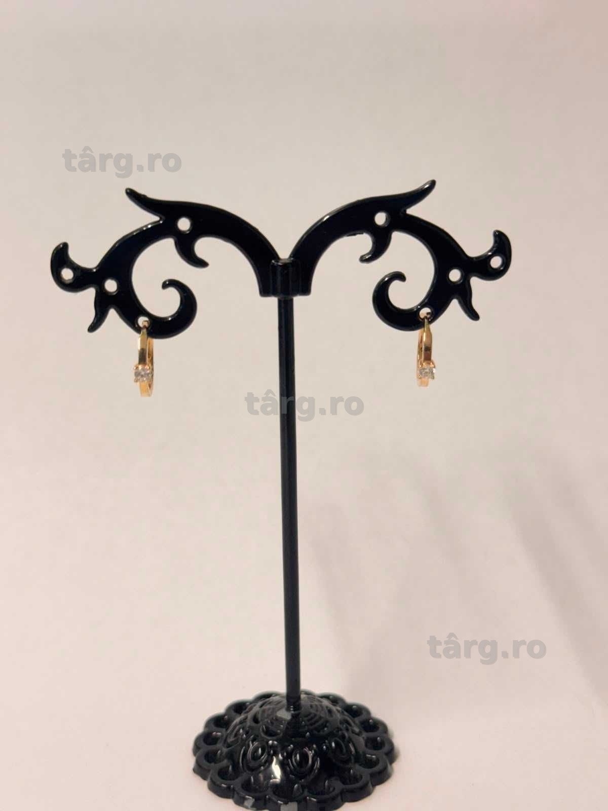 Cercei aur 14K 1.32g (B.61284.1 Tatarasi) Garantie 2 ani 3