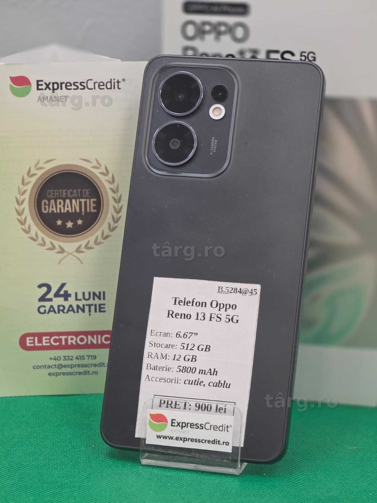 Oppo Reno 13 FS 5G [Ag45 Bacau1 B.5284.1] - Garantie 2 ani