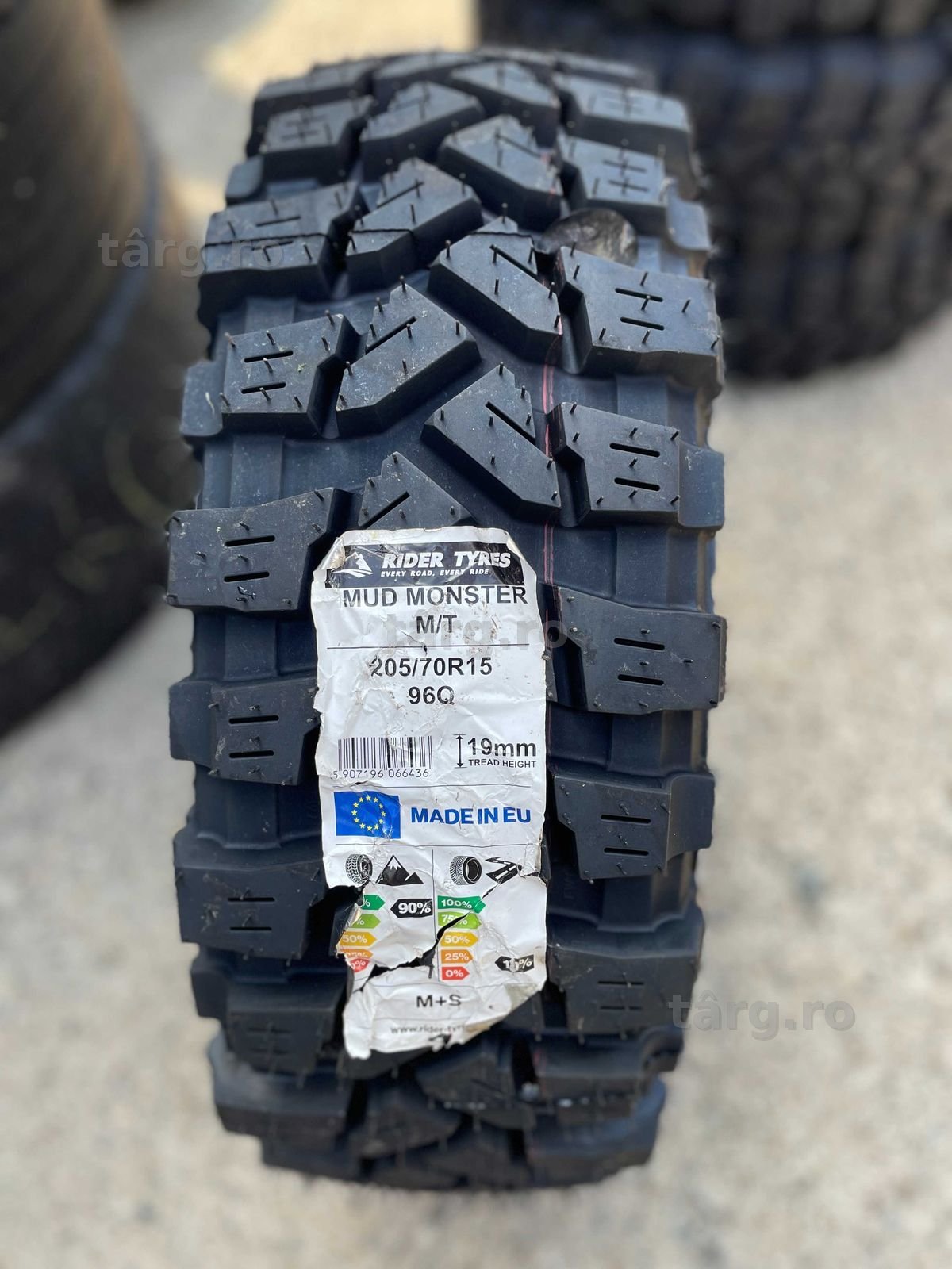 Anvelope 205 70 15 Rider MUD Monster 96Q (OFF road)