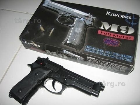 TRANSPORT GRATUIT!! Pistol Full Metal pusca Airsoft PUTERNIC Co2gazarc