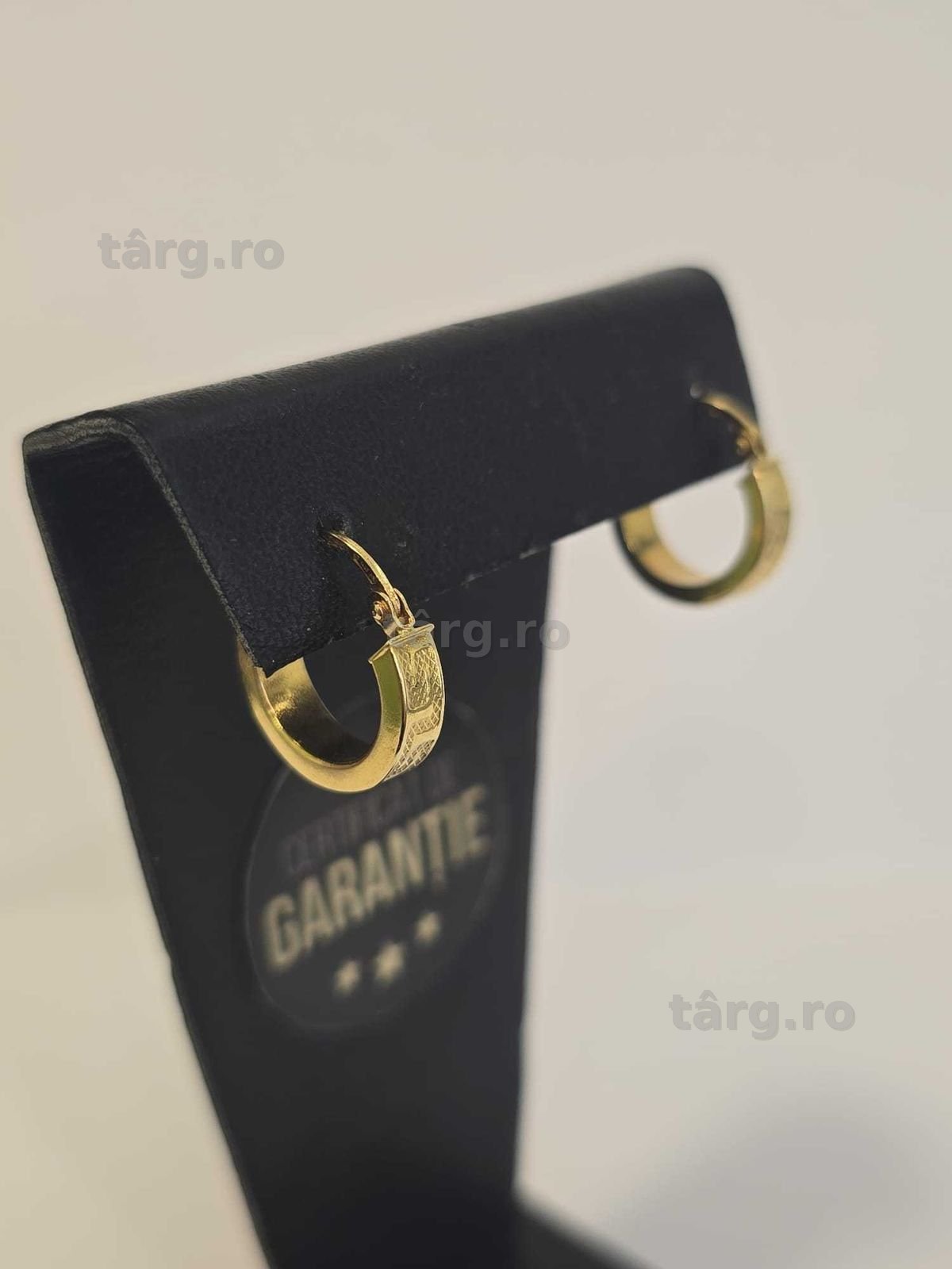 Cercei aur 18 K, 1.87 gr. (ECA 39 / b17912.1) – Garantie 2 ani