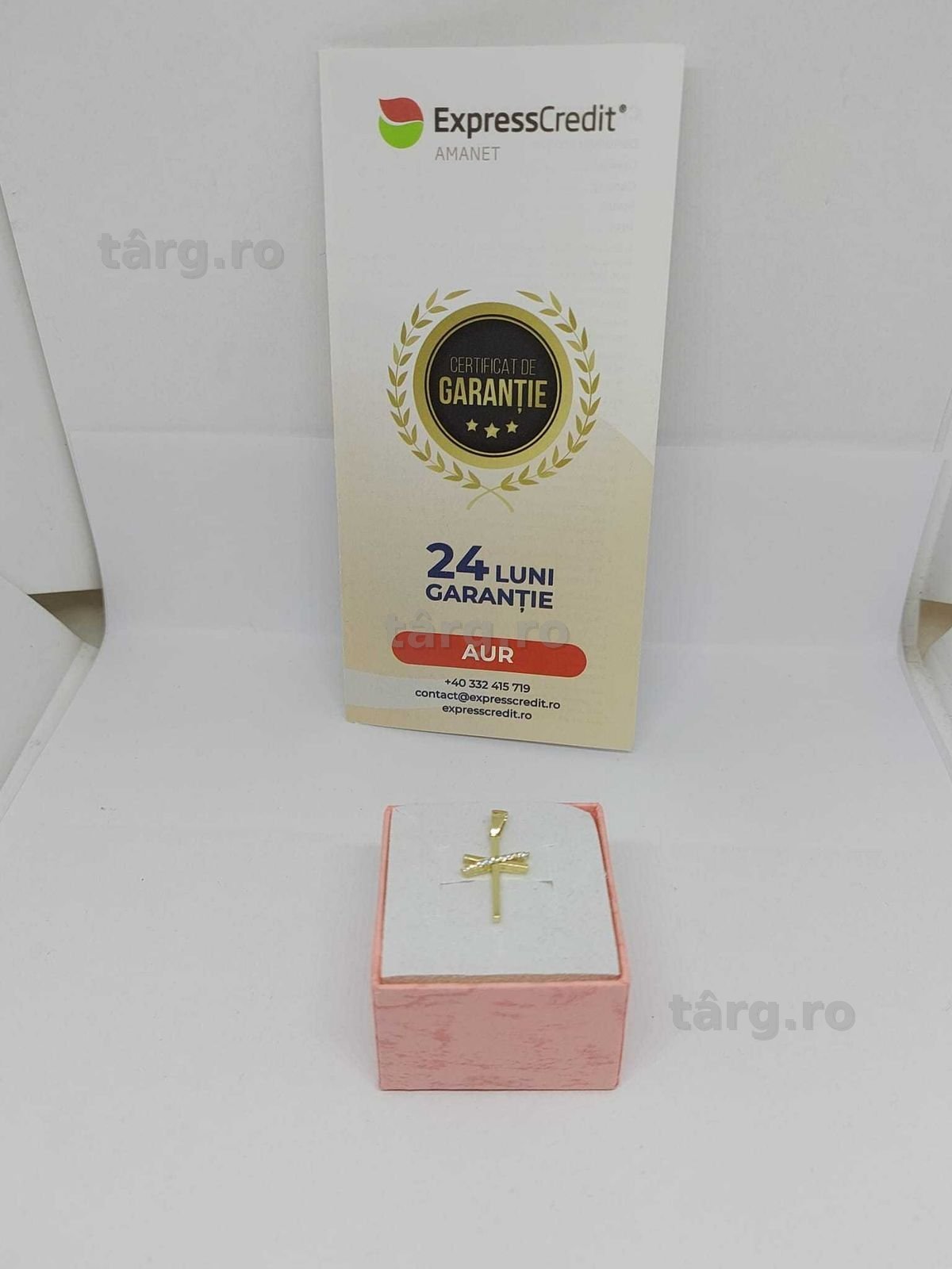 Medalion aur 14k 1.16gr [35221.1/30 Pacurari 2] Garantie 2 ani! 2